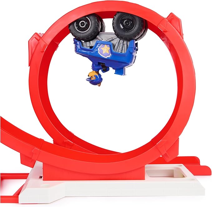 PAW Patrol: Rescue Wheels Super Loop Tower HQ, with Light, Sound, Vehicle Launcher, Chase Action Figure & Toy Truck, Kids Toys for Boys & Girls Age 3+