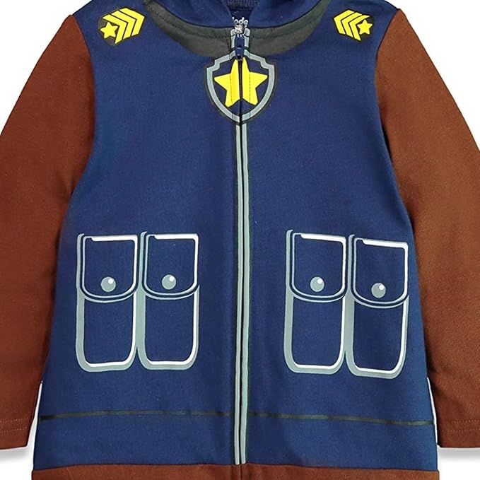 Paw Patrol Chase Marshall Skye Zuma Rubble Zip Up Cosplay Coverall Infant to Big Kid