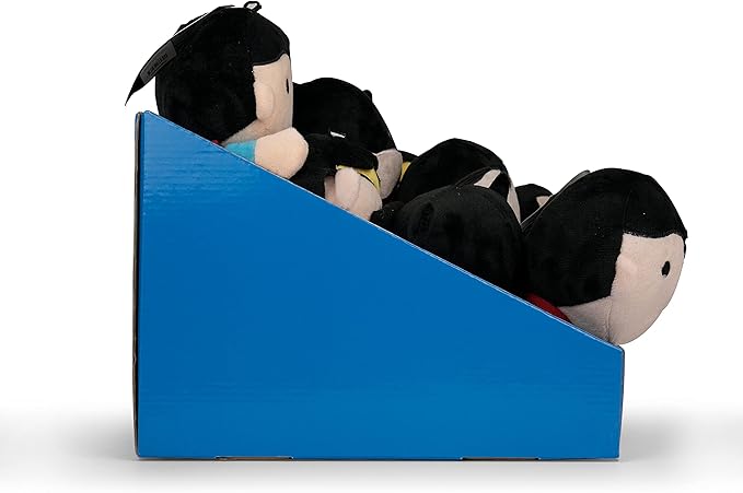 DC Comics for Pets Batman, Superman, and Wonder Woman Dog Toys | 15 pc Bulk Dog Toys with 9" Large Plush Squeaky Dog Toys from for Boutique Pet Shops & Small Businesses