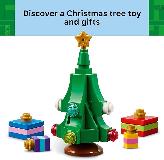 LEGO Santa’s Delivery Truck Building Toy for Kids - Construction Set for Play or Christmas Decor - Building Blocks for Girls & Boys, Ages 8+ - Holiday Craft Ideas for Families - 40746