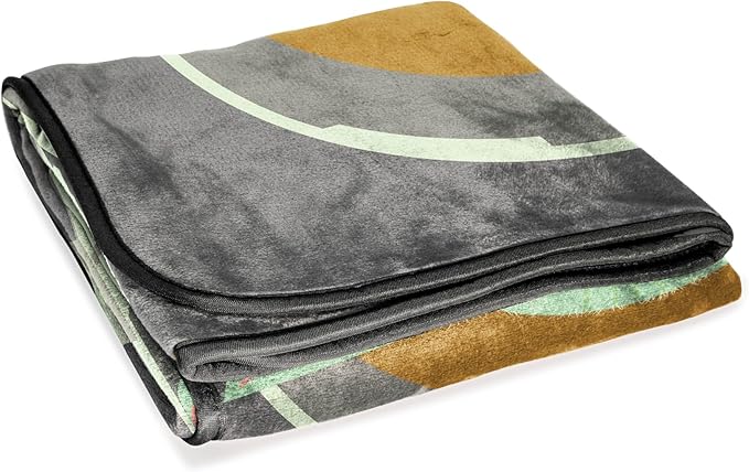 Jay Franco The Mandalorian Kids' Plush 46" x 60" Fleece Throw Blanket - Baby Yoda, Cozy, Fade Resistant for Toddlers to Teens