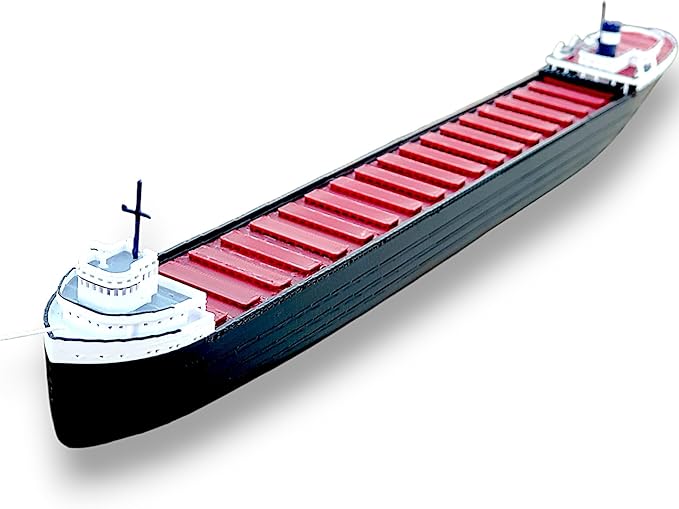 12" Prebuilt Display Model Ship (William Clay Ford 1ft Length Model)