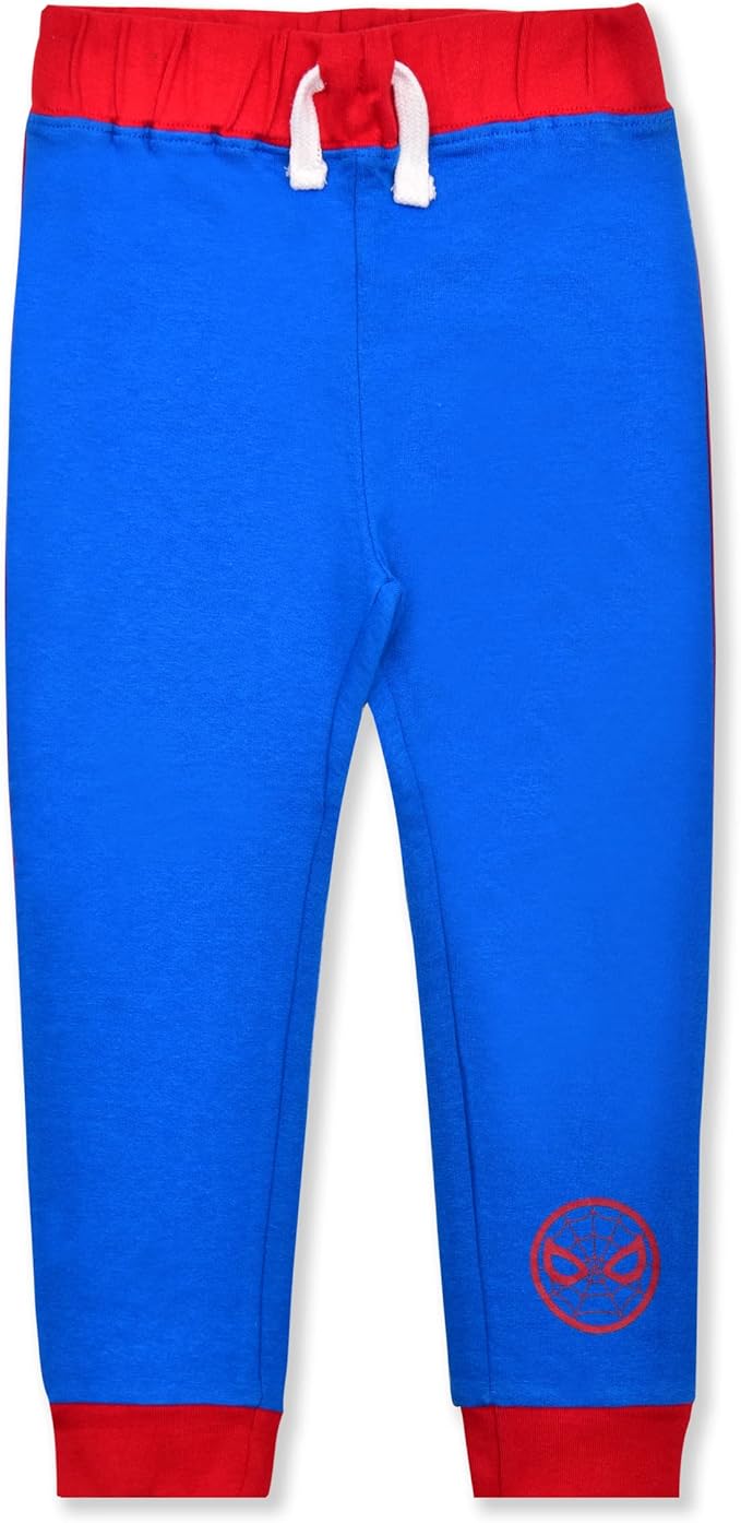 Marvel Spider-Man Boys Long Sleeve Shirt and Pants Set for Toddlers