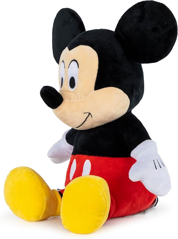 Jay Franco Disney Mickey Mouse Plush Pillow Buddy - Super Soft Character Pillow - Polyester Microfiber - 17 Inches