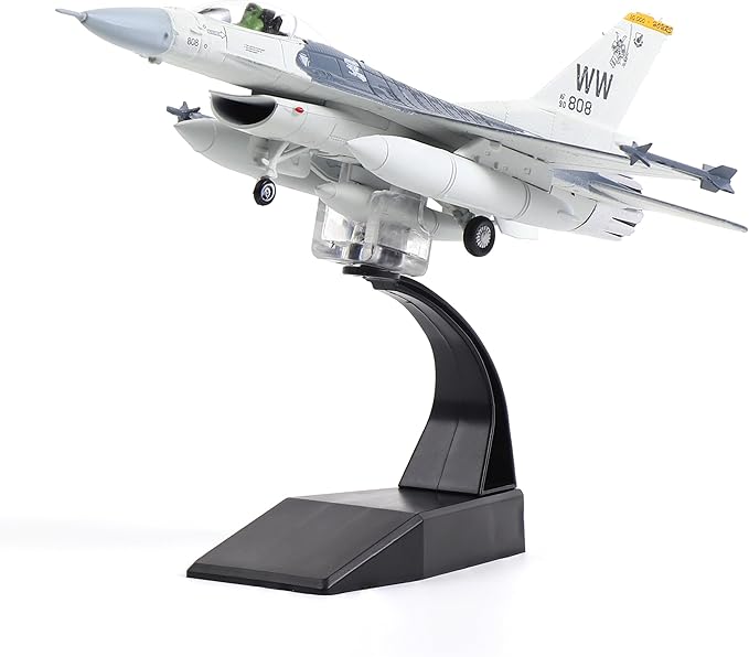1/100 F-16C Fighting Falcon Fighter Model Metal DieCast Aircraft Jet Kit Fighter Plane Model Military Airplane for Collection and Gift(Misawa AFB 35th)