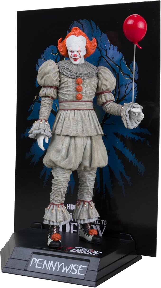 McFarlane Toys- Pennywise (Welcome to Derry) 6in Posed Figure Gold Label