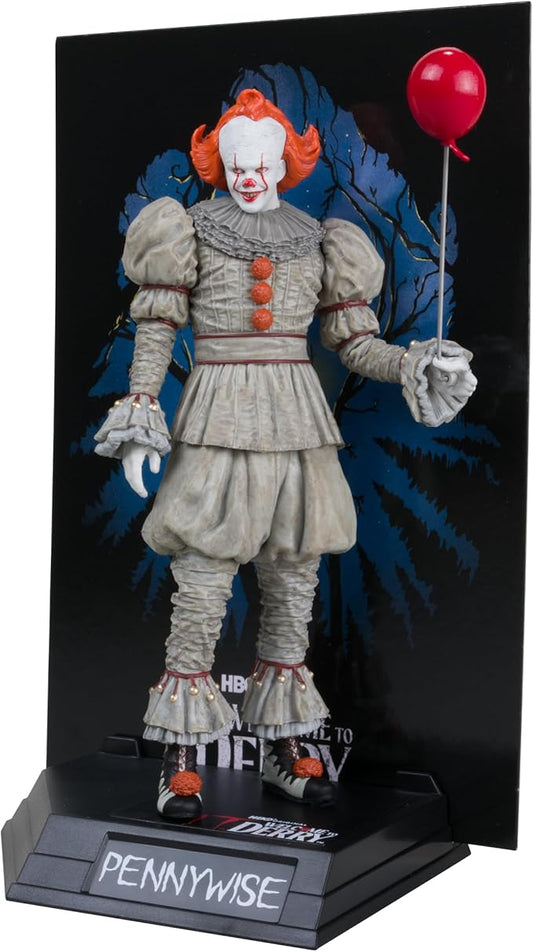 McFarlane Toys- Pennywise (Welcome to Derry) 6in Posed Figure Gold Label