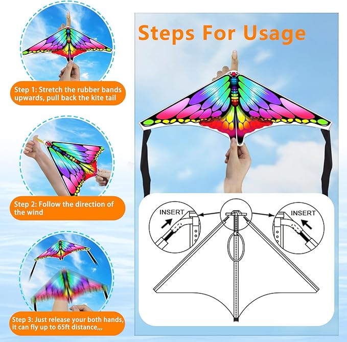 8 Pack/20 Pack Mini Kites for Boys Girls 3-5 6 7 8 Gift & Party Favors, Finger Launcher Kites Easy to Fly Ejection Kite for Kids Teens Ages 4-18 Beach Park Backyard Outdoor Sports Flying Toys