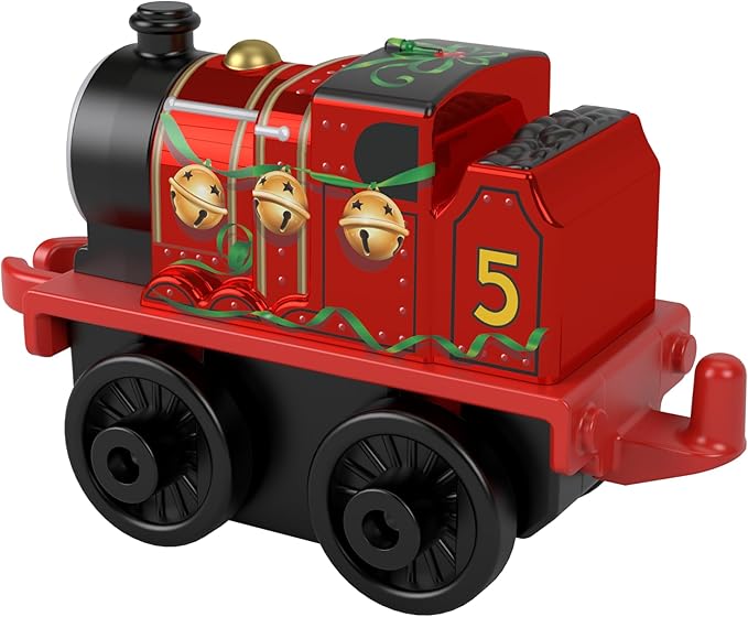 Thomas & Friends MINIS Advent Calendar 2023, Christmas 24 Miniature Toy Trains and Vehicles for Preschool Kids Ages 3+ Years