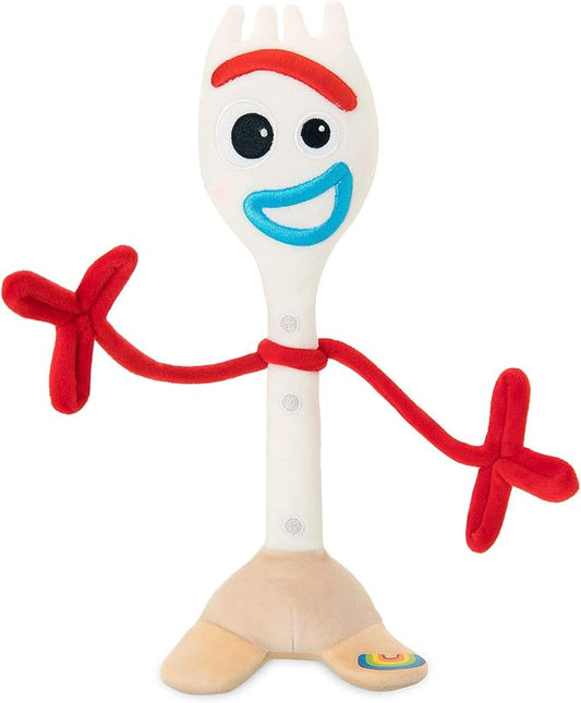 Disney Store Official Toy Story Plush, Forky, Iconic Cuddly Toy Character with Embroidered Eyes and Soft Plush Features, Suitable for All Ages