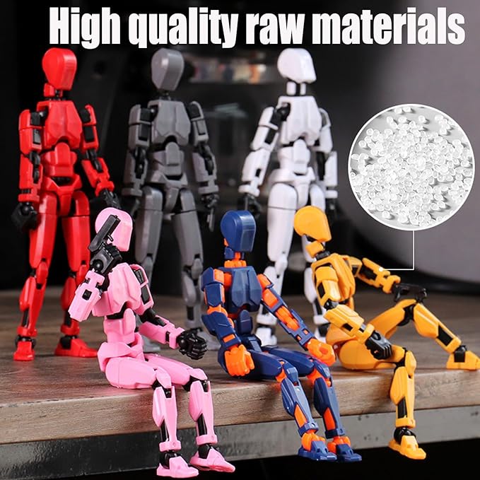 2025 New Assembly Completed-Titan 13 Action Figure,Dummy Robot 13 Action Figures Set,3D Printed Multi-Jointed Action Figures,Nova 13 Action Figure for Collectors Desktop Decorations (9pcs)