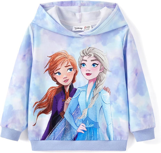 Disney Lilo & Stitch Minnie Mickey Spiderman Frozen Elsa Boys/Girls Hoodie Sweatshirt Graphic Pullover Tops Toddler-Big Kid