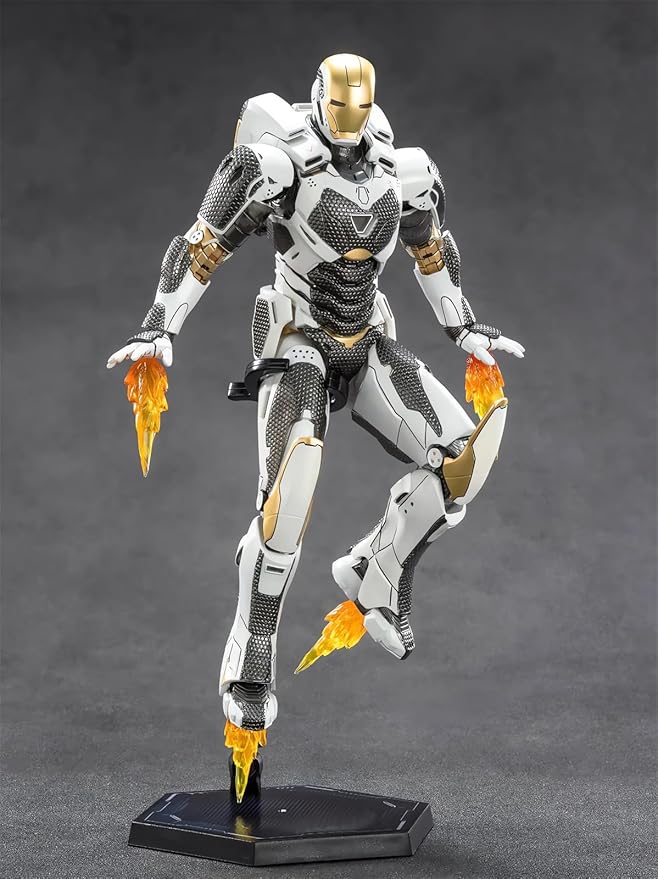 7 Inch MK39Ironman Action Figure (1/10 Scale) with Lots of Accessories,Exquisite Painting Collectible Toy