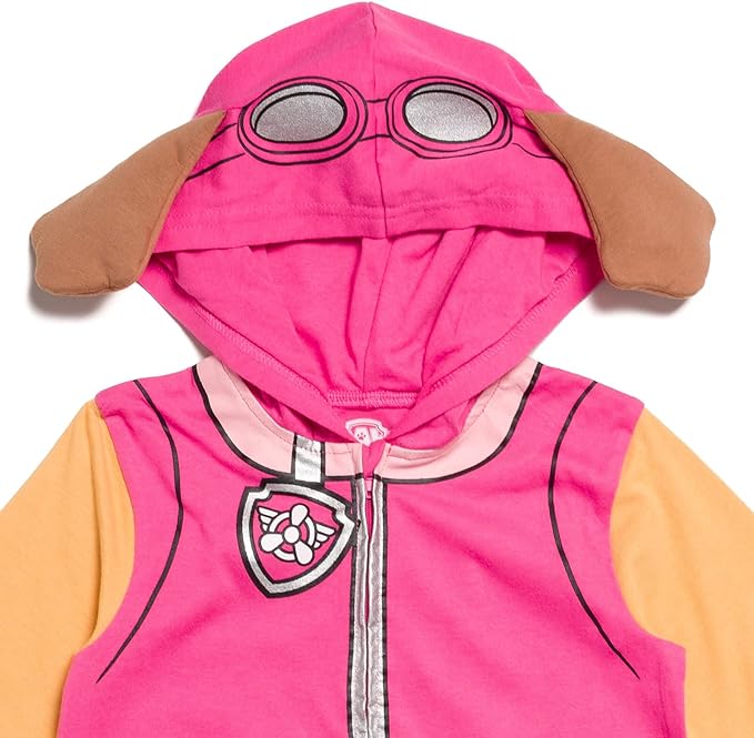 Paw Patrol Chase Marshall Skye Zuma Rubble Zip Up Cosplay Coverall Infant to Big Kid
