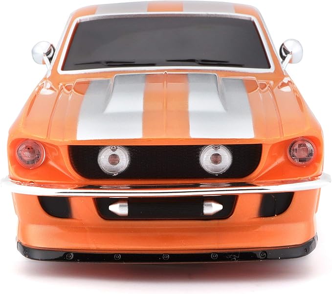 Maisto Tech R/C 1:24 Scale 2.4 GHz 1967 Ford Mustang GT, Metallic Orange