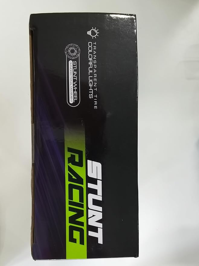 Spider RC Cars for 4 5 6 7 8 Year Old Boys - 2.4Ghz Rechargeable Double Sided Remote Control Stunt Car, 360°Rotating 4WD Off-Road RC Drift Car with Light, Birthday Xmas Gifts for Kids Age 4-6 5-7 8-12