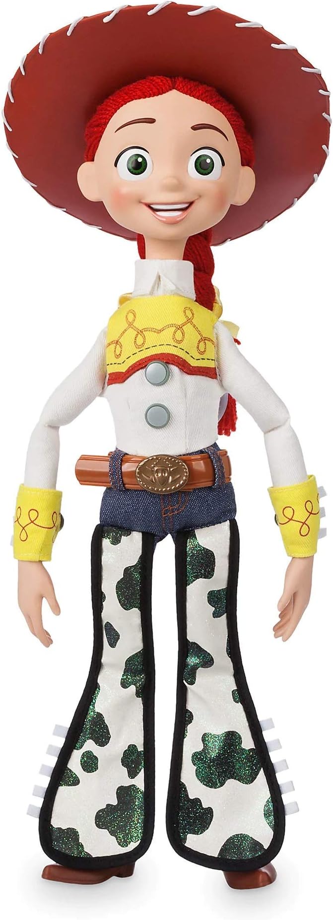 Disney Store Official Jessie Interactive Talking Action Figure from Toy Story, Features Sounds and Phrases from The Movies, Interacts with Other Figures and Toys