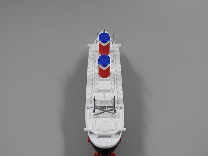 12" Prebuilt Display Model Ship (SS United States 1ft length Model)