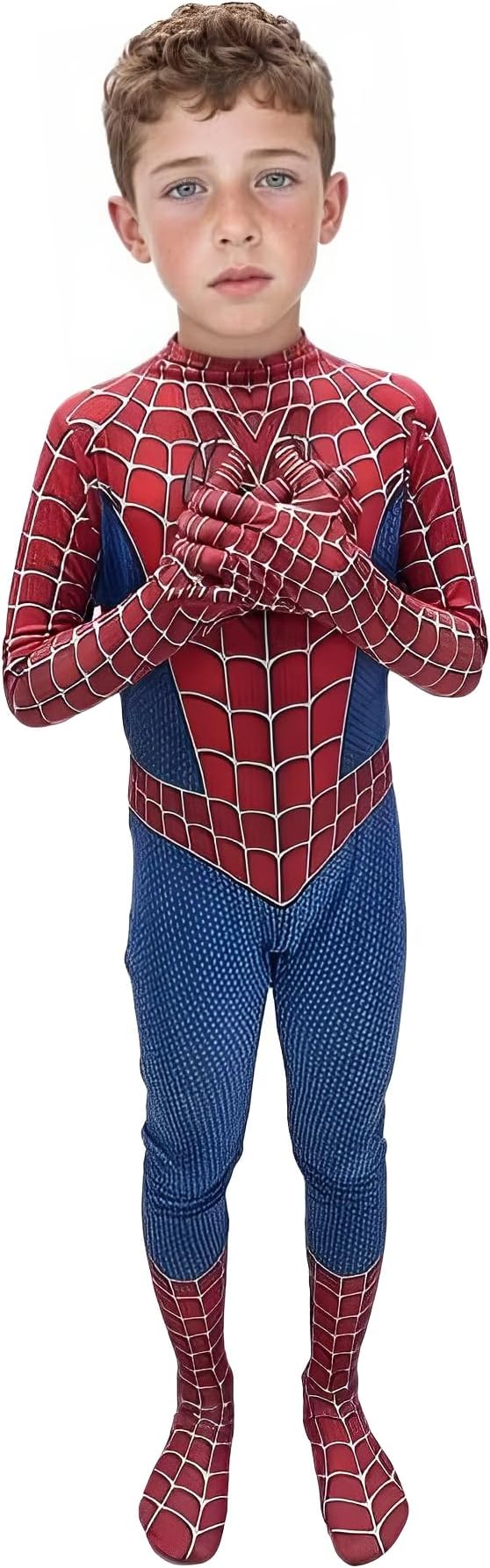 Boys Heroes Cosplay Bodysuit Costume Little Kids Birthday Party Play Wear Halloween Cosplay Outfit with Headwear Mask