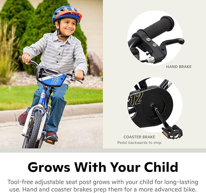 Schwinn Koen Bike, 12 Inch Bike for Kids Ages 2-4, SmartStart Ergonomic Design for Kids, Adjustable Seat Grows with your Child, Rear Coaster Brake and Front Caliper Brake, Training Bicycle