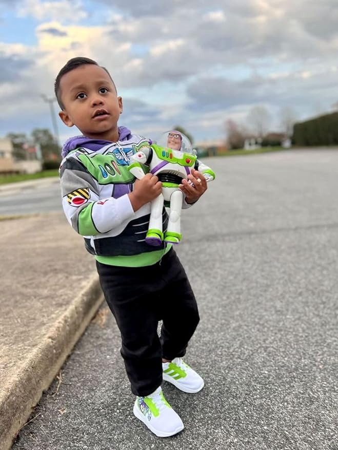 Disney Pixar Toy Story Fleece Zip Up Hoodie Toddler to Big Kid Sizes (2T - 10-12)