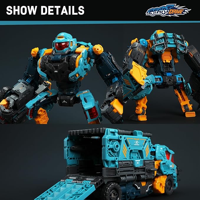 52TOYS BEASTDRIVE BD-13 Cyclops Deformation Toys Action Figure, Converting Toys in Vehicle and Beast, Perfect Birthday Party Gift for Teens and Adults