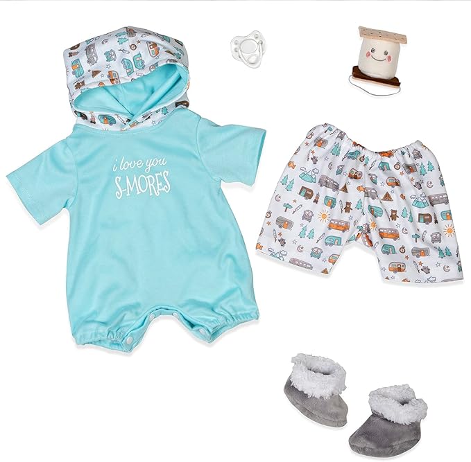 Paradise Galleries Realistic Reborn Toddler Michelle Fagan - S-Mores Collector's Doll, 20" With 7 Accessories, Special Birthday Gift Ages 3+