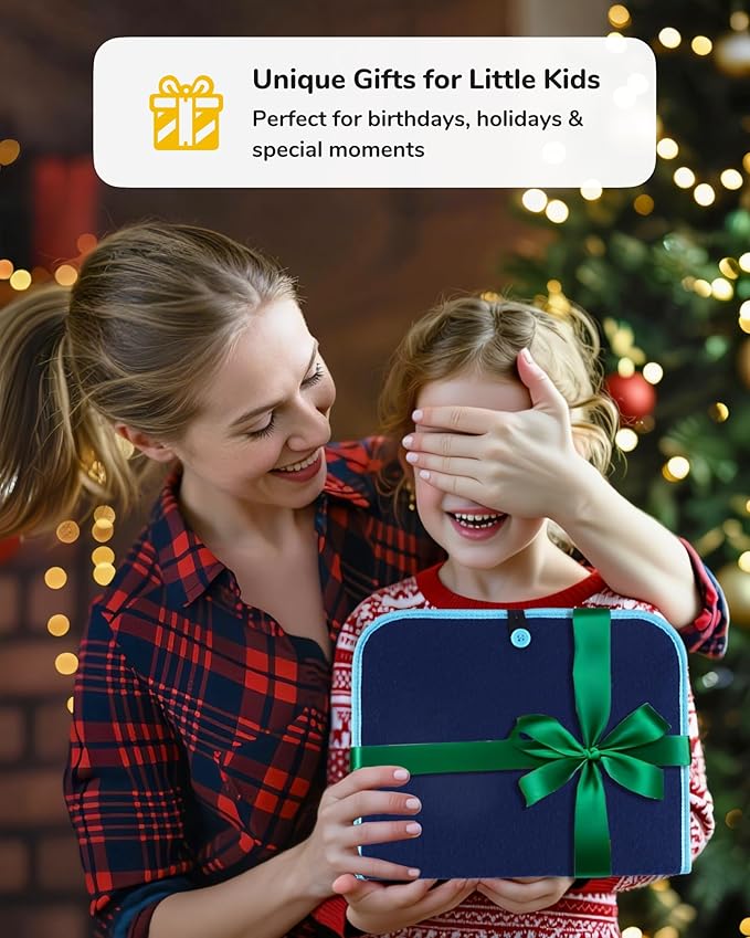 CHEFAN 12 Pack Felt Storyboard Pieces for Toddler, Flannel Board Stories for Preschool Activities, 5 Little Duck and 11 Other Stories