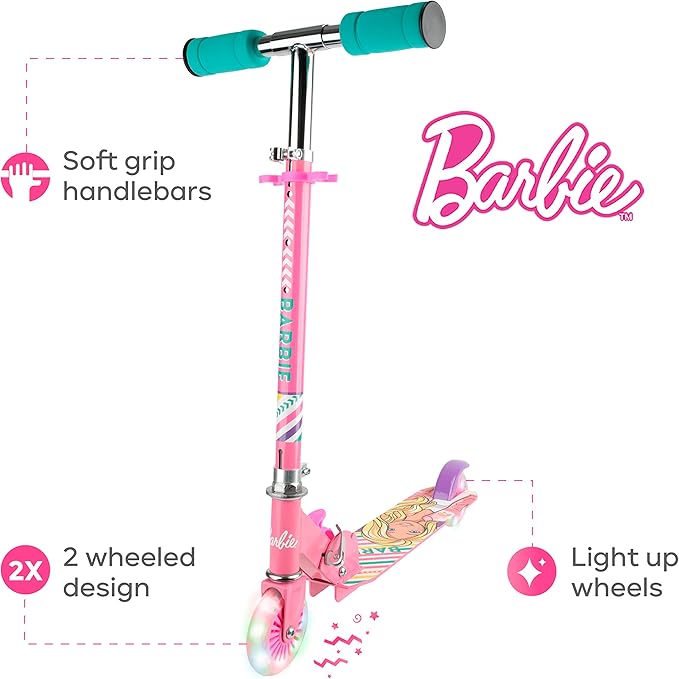 2 Wheel Kick Scooter for Kids - Easy & Portable Fold-N-Carry Design, Ultra-Lightweight, Comfortable & Safe, Durable & Easy to Ride