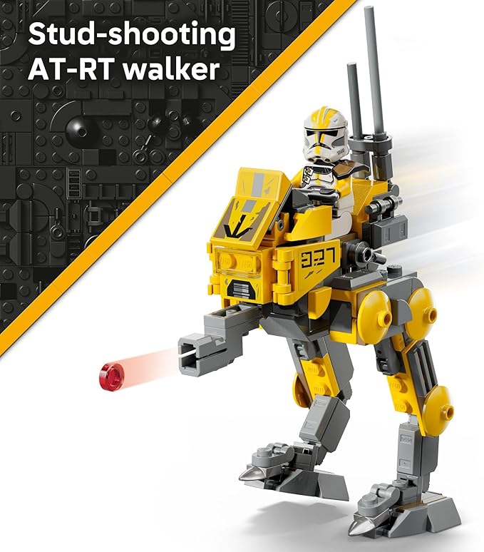 LEGO Star Wars 327th Star Corps Clone Troopers Battle Pack Building Toy - Pretend Play Set for Boys & Girls, Ages 7+ - Collectible Model Kit & Kids Room Decor - Gift Idea for Birthdays - 75431