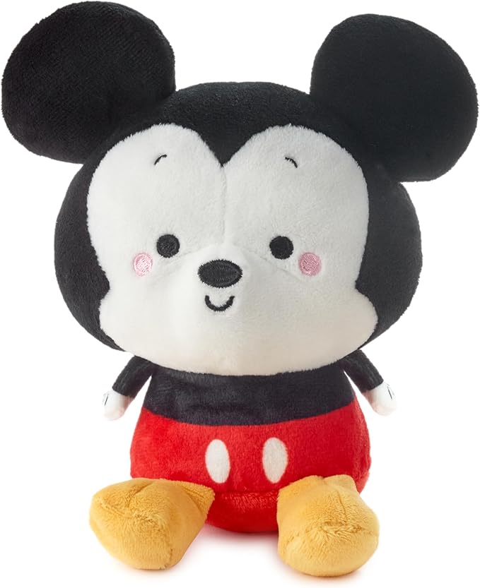 Hallmark Better Together Disney Magnetic Plush Toy (Mickey Mouse and Minnie Mouse) 5" Stuffed Toys, Gifts for Kids and Fans
