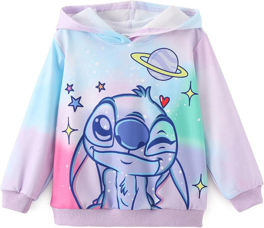 Disney Lilo & Stitch Minnie Mickey Spiderman Frozen Elsa Boys/Girls Hoodie Sweatshirt Graphic Pullover Tops Toddler-Big Kid