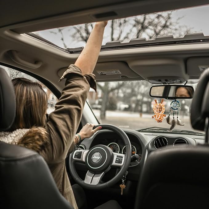Personalized Small Animal Stuffed Animal Key Chain – Customizable Small Animal Plush Toy, Gift with Your Face Photo!