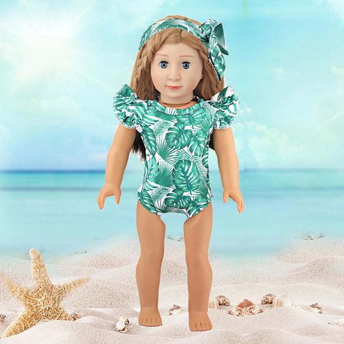 10 Sets of 18 Inch American Doll Clothes, Including 10 of Doll Clothing Dress Outfits for Gift Dolls, Birthday Gifts for Kids