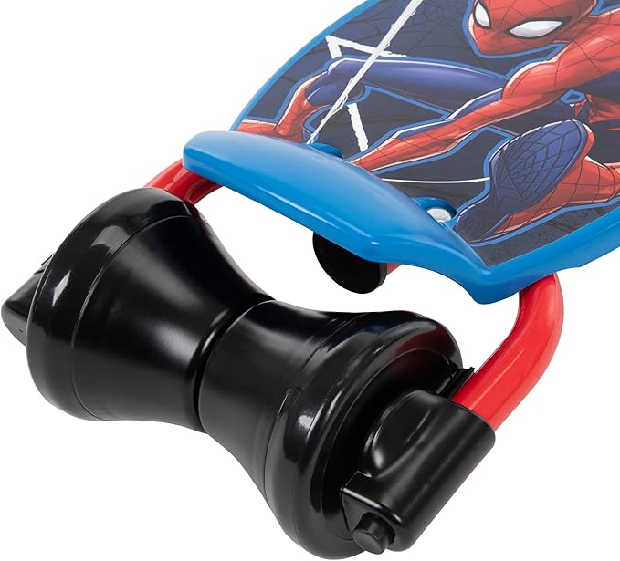 Huffy Disney and Marvel Toddler Kids 3-Wheel Scooters, Multiple Color Options, Ages 3+ Years Old, Durable Steel Frame, Portable, Girls/Boys, Non-Slip Deck, Character Graphics