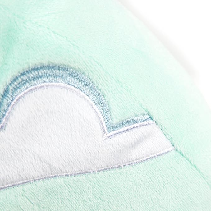 Jay Franco Bluey Shaped Decorative Pillow - Kids Super Soft Throw Plush Pillow - Measures 13 Inches (Official Bluey Product)