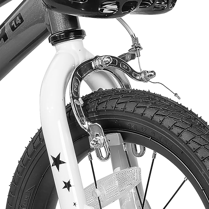 JOYSTAR Pluto 12 14 16 18 20 Inch Kids Bike with Light Up Training Wheels, Kids' Bicycle for Boys Girls Age 3-12 Years, Children Bikes, Multiple Colors