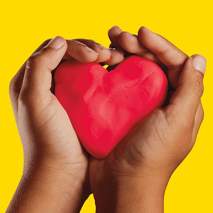 Play Doh Modeling Compound 10-Pack Case of Assorted Colors, Non-Toxic 2 oz. Cans, Back to School Gifts, Prizes, & Party Favors, Preschool Toys for Kids, Ages 2+ (Amazon Exclusive)