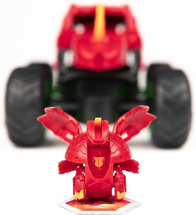 Monster Jam, Bakugan Dragonoid Remote-Control Monster Truck, Kids Toys for Boys and Girls Aged 4 and Up, 1:24 Scale