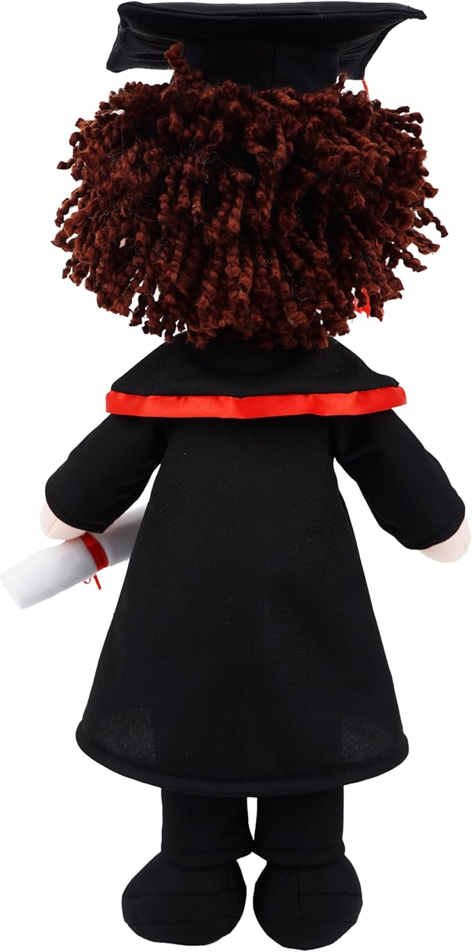 June Garden Snuggle Cuties 15" Graduation Gifts - Soft Plush Dolls with Cap and Gown - Gifts for Preschool and Kindergarten Graduation Day - Boy M