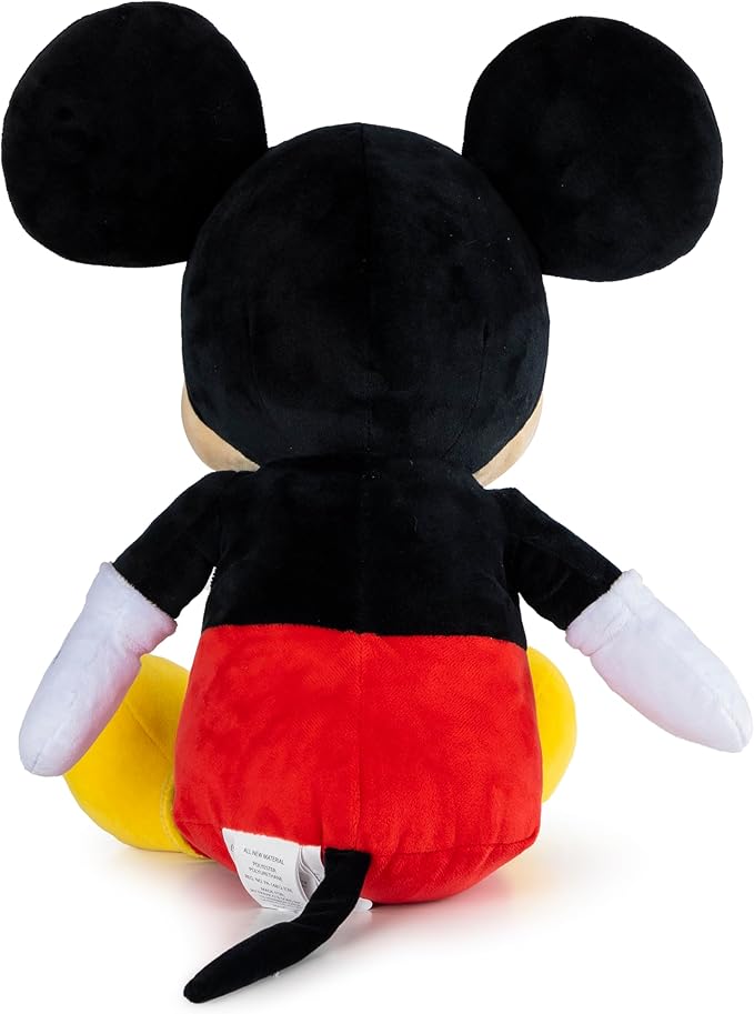Jay Franco Disney Mickey Mouse Plush Pillow Buddy - Super Soft Character Pillow - Polyester Microfiber - 17 Inches