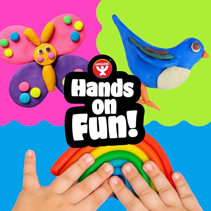 Hygloss Play Modeling Dough for Kids – Safe & Non-Toxic Sensory Dough for Arts and Crafts – 5 lb Tub – Play Clay for Toddler Activities, Preschool Classroom Must-Haves – Purple Color, Scented