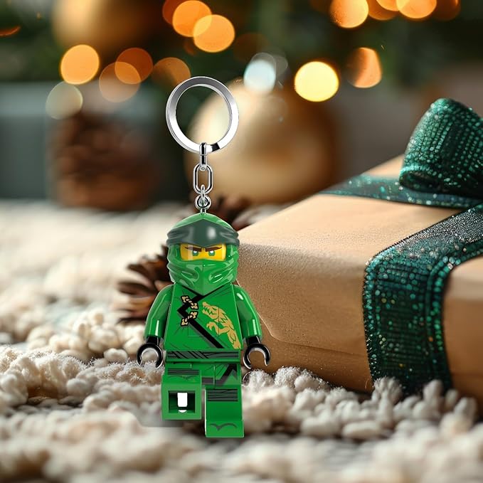 LEGO Ninjago Large 3 Inch Tall Figure Keychain Light - Lloyd (KE150H)