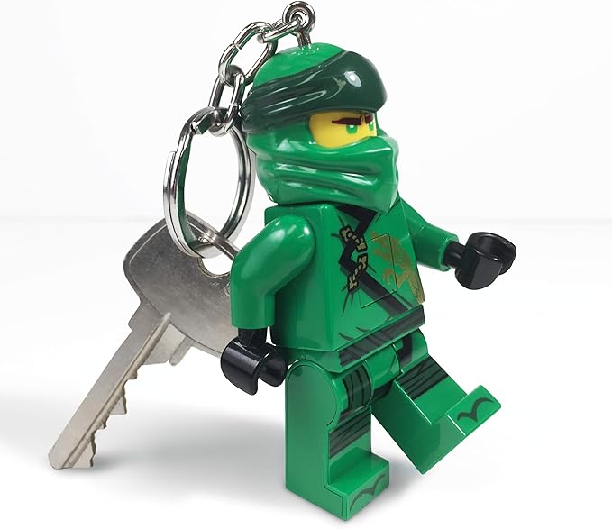 LEGO Ninjago Large 3 Inch Tall Figure Keychain Light - Lloyd (KE150H)