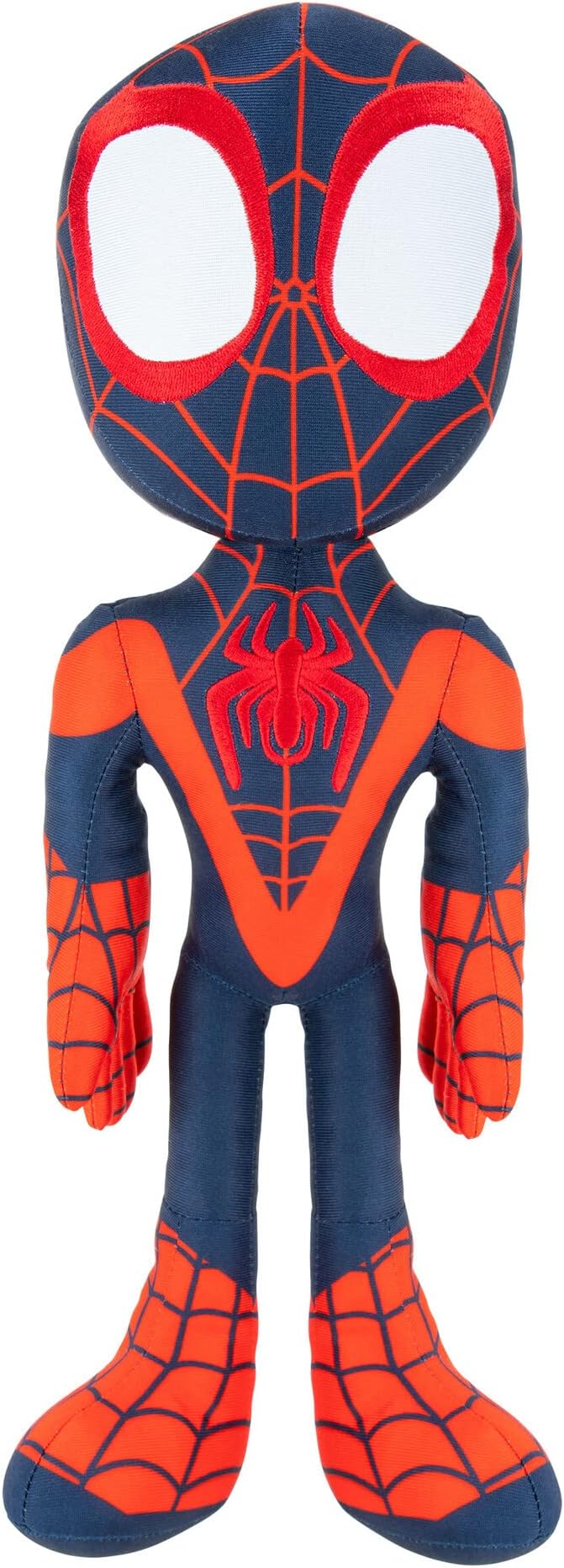 Marvel Spidey and his Amazing Friends My Friend Miles Talking Plush - 16-Inch Miles Morales with Sounds - Toys Featuring Your Friendly Neighborhood Spideys