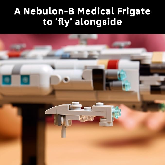 LEGO Star Wars Home One Starcruiser Building Set for Adults - Star Wars Collectibles Set with Display Stand - Building Kit with 559 Pieces - 75405