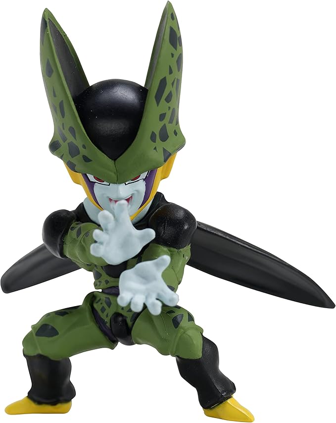 Dragon Ball Super Adverge Set 6 - SS Goku, SS 2 Gohan, Cell, Android 16 - Bandai Collectible Toy Figures Box Set