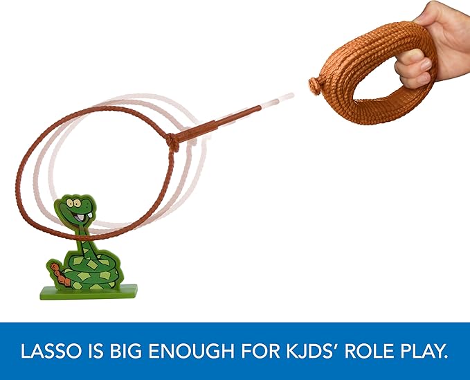 Mattel Disney and Pixar Toy Story Launching Lasso Action Figure & Accessories Set with 12-inch Jessie Collectible Toy, 'Rope' Launcher, Lasso & Snake