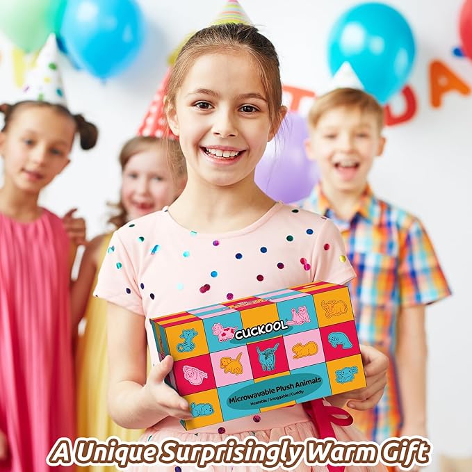 Manatee Stuffed Animals, Microwavable Stuffed Animal Adorable Fluffy Manatee Plush for Warmth Comfort, Heatable Coolable Lavender Scent Toy, Cute Soft Plushie Gift for Kids Adult & Children Boys Girls