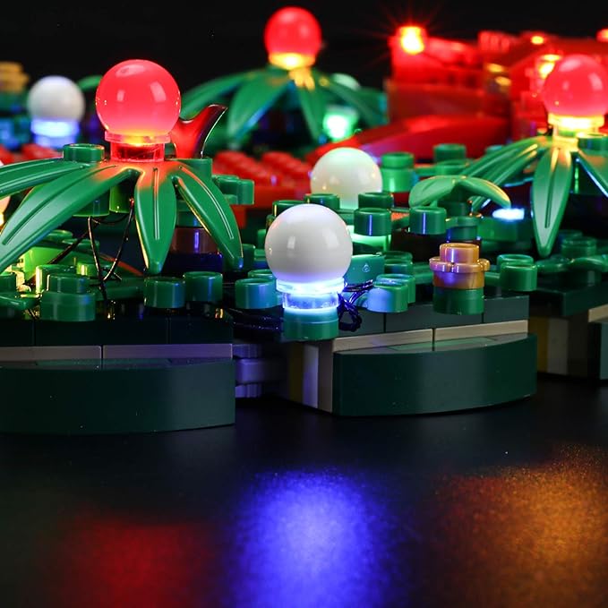 LIGHTAILING Light Set for (Christmas Wreath) Building Blocks Model - Led Light kit Compatible with Lego 40426(NOT Included The Model)